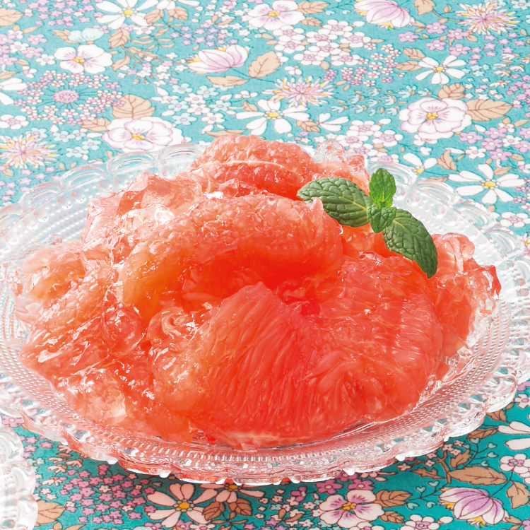 ルビーグレープフルーツゼリー