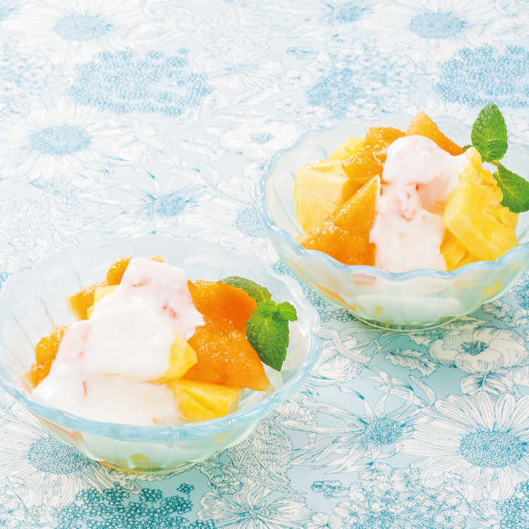 サマーフルーツヨーグルト