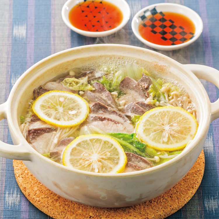 ぶりと白菜のミルフィーユ鍋