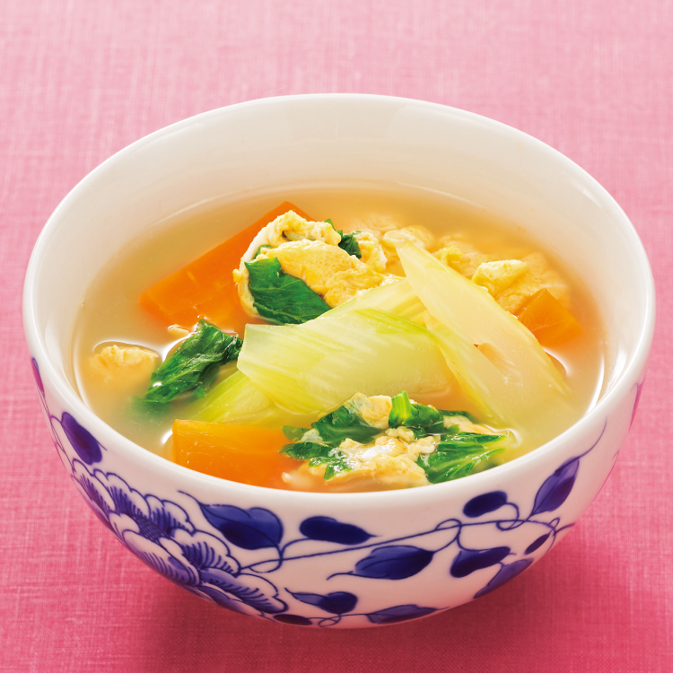 セロリの中華風スープ