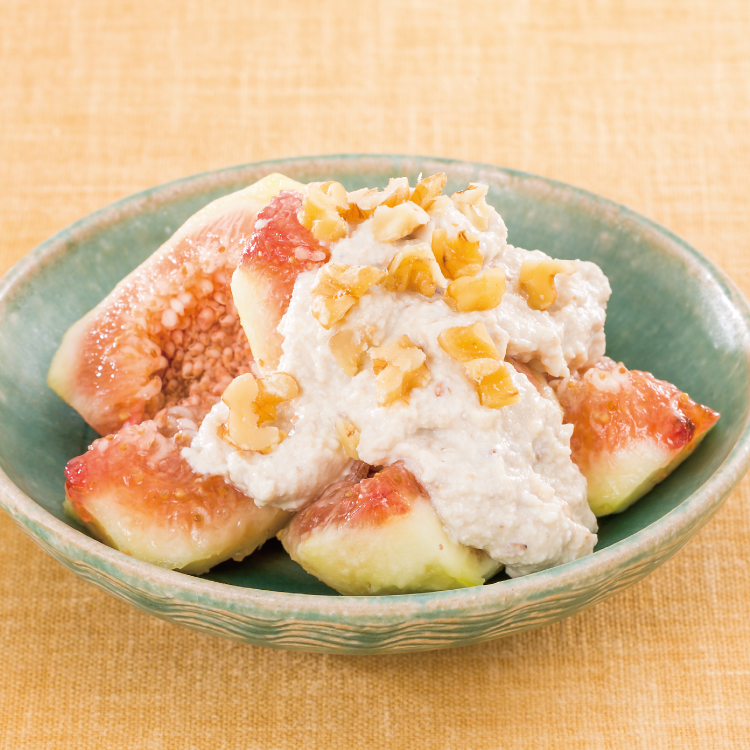 イチジクの白あえ