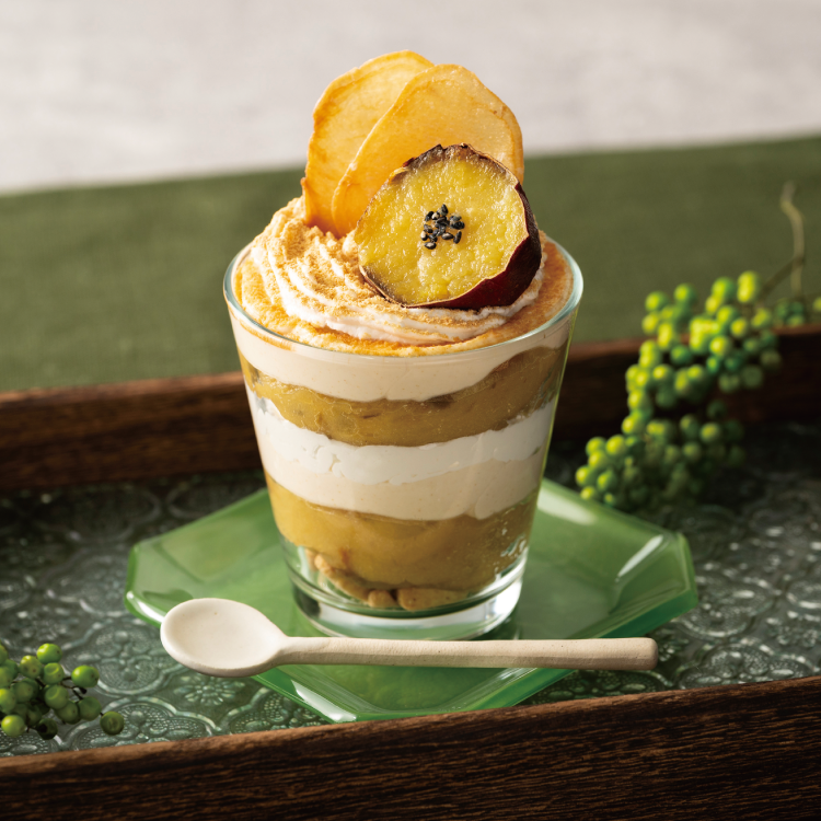 焼きいもときなこのティラミス