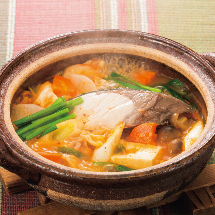 ぶりみそキムチ鍋