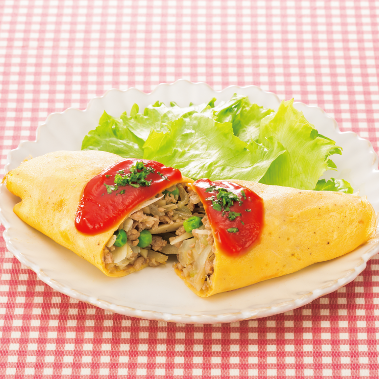 ごぼうオムレツ