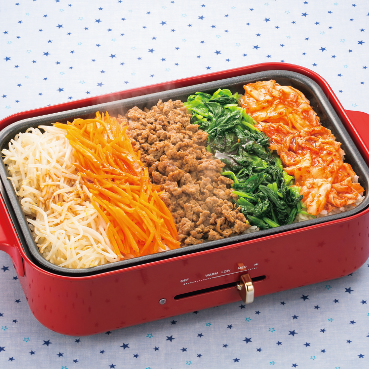ホットプレートビビンバ