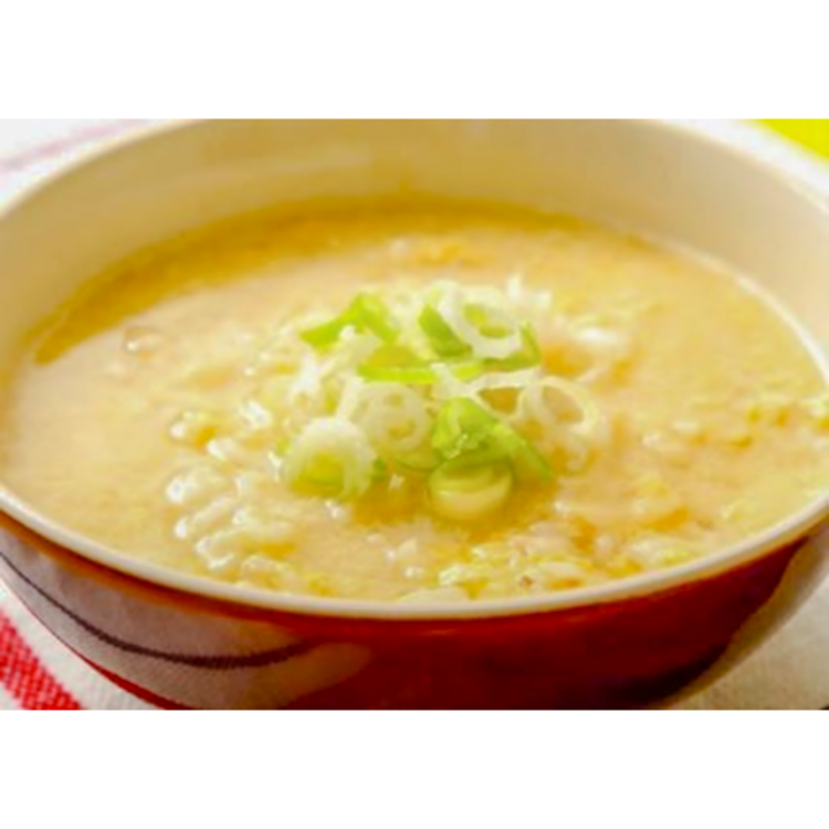 レンジで簡単！卵雑炊