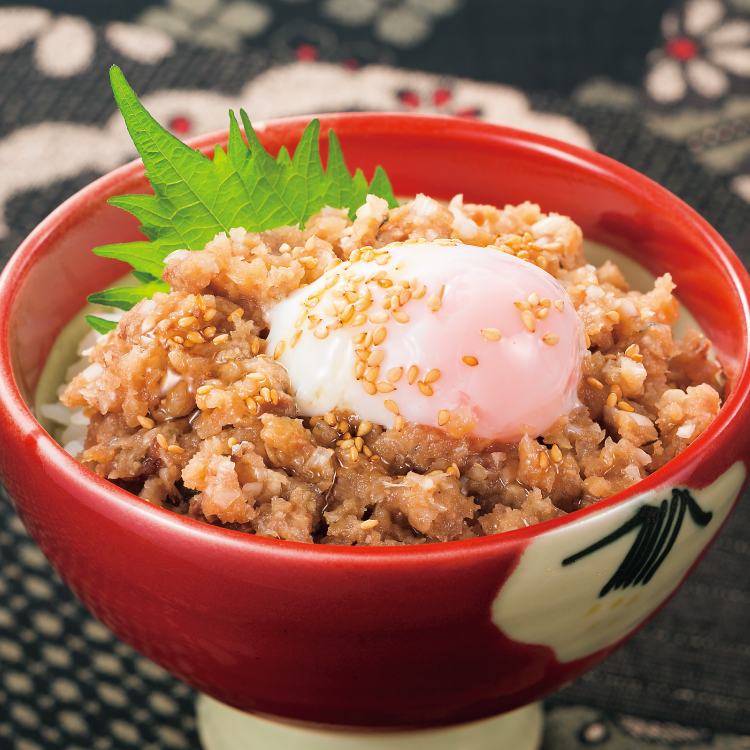 箸が止まらない あじのなめろう丼