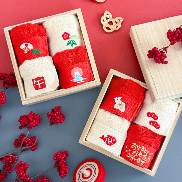 干支刺繍＊今年の新作をチェック☆｜タオル美術館｜ショップニュース