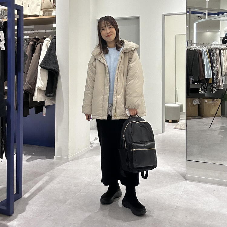 エアリュクスダウンフードブルゾン｜GLOBAL WORK（グローバルワーク