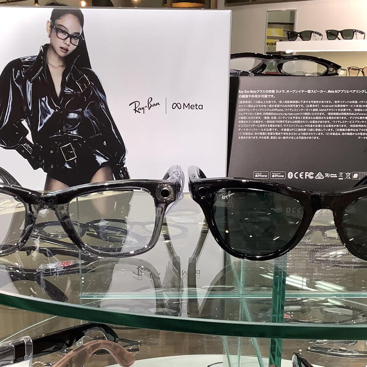 Ray-Ban Meta 好評発売中！｜武田メガネ｜ショップニュース