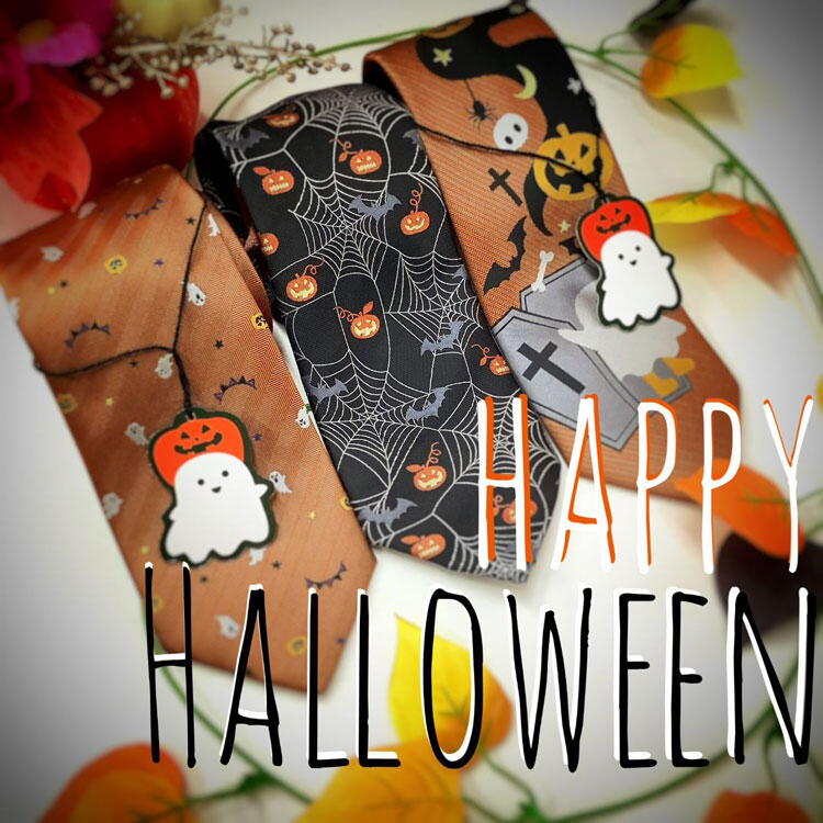 ブリックハウス　シャツ工房　ハロウィンネクタイの画像