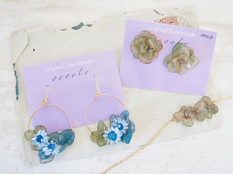 新色 紫陽花アクセサリー Cocolo ココロ ショップニュース ゆめタウン光の森 イズミ ゆめタウン公式サイト 熊本県菊池郡 菊陽町