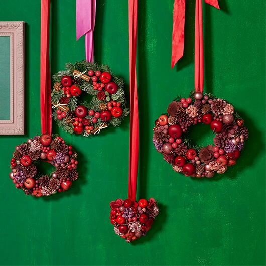 Afternoon Tea アフタヌーンティー　アップルリースM リース　壁飾り クリスマスリース | [公式]Afternoon Tea LIVING（アフタヌーン