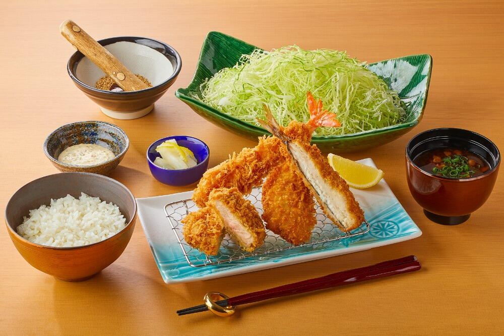鰺フライ盛り合わせ御膳