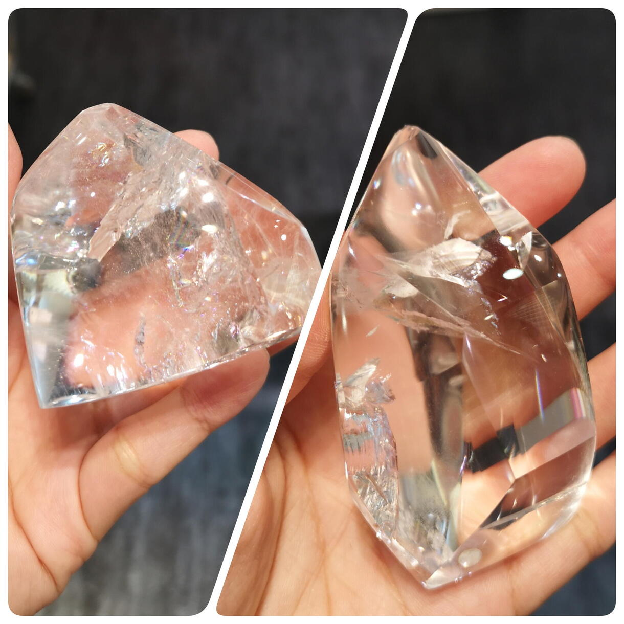 天然レインボー水晶！｜鶴の石｜ショップニュース｜ゆめタウン徳島