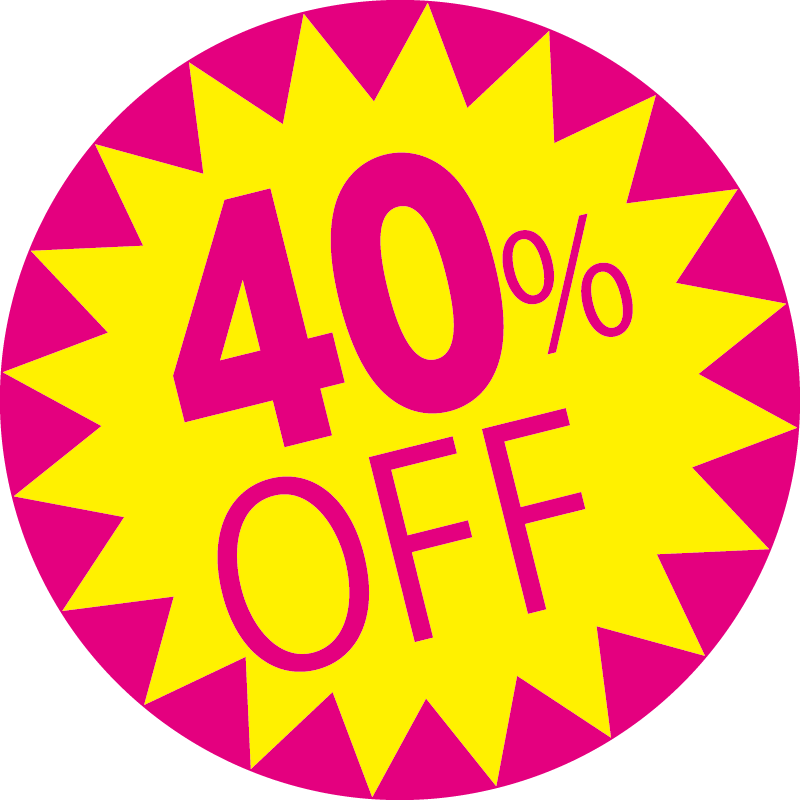 40%OFF
