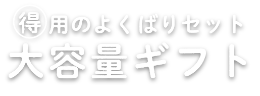 得用のよくばりセット 大容量ギフト