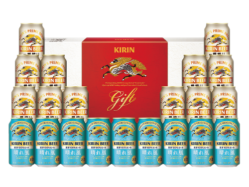 <キリン>一番搾り・晴れ風2種セット
