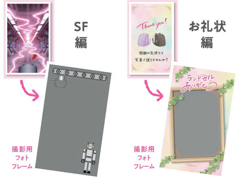 ARフォトフレームイメージ